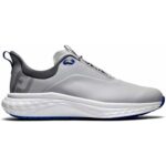 Bild von FootJoy Quantum męskie buty golfowe, szare, białe, standardowa, bez spikowe, 8