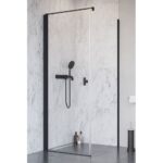 Bild von Radaway Nes Black Kdj I kabina 80x75cm lewa szkło przejrzyste 10022080-54-01L/10039075-01-01